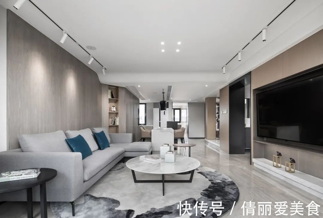 居住|190㎡现代简约，成熟舒适的居住空间，营造优雅高级的气质