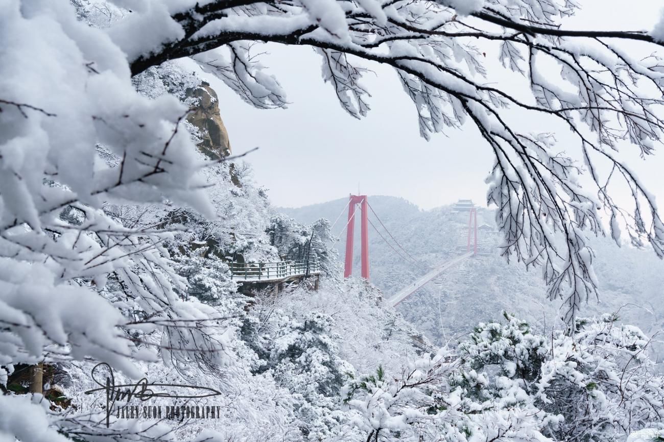 蒙山天蒙景|天蒙落初雪