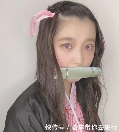 小姐姐|鬼灭之刃:因为原动漫火爆的影响,国内掀起一波COS其角色的潮流