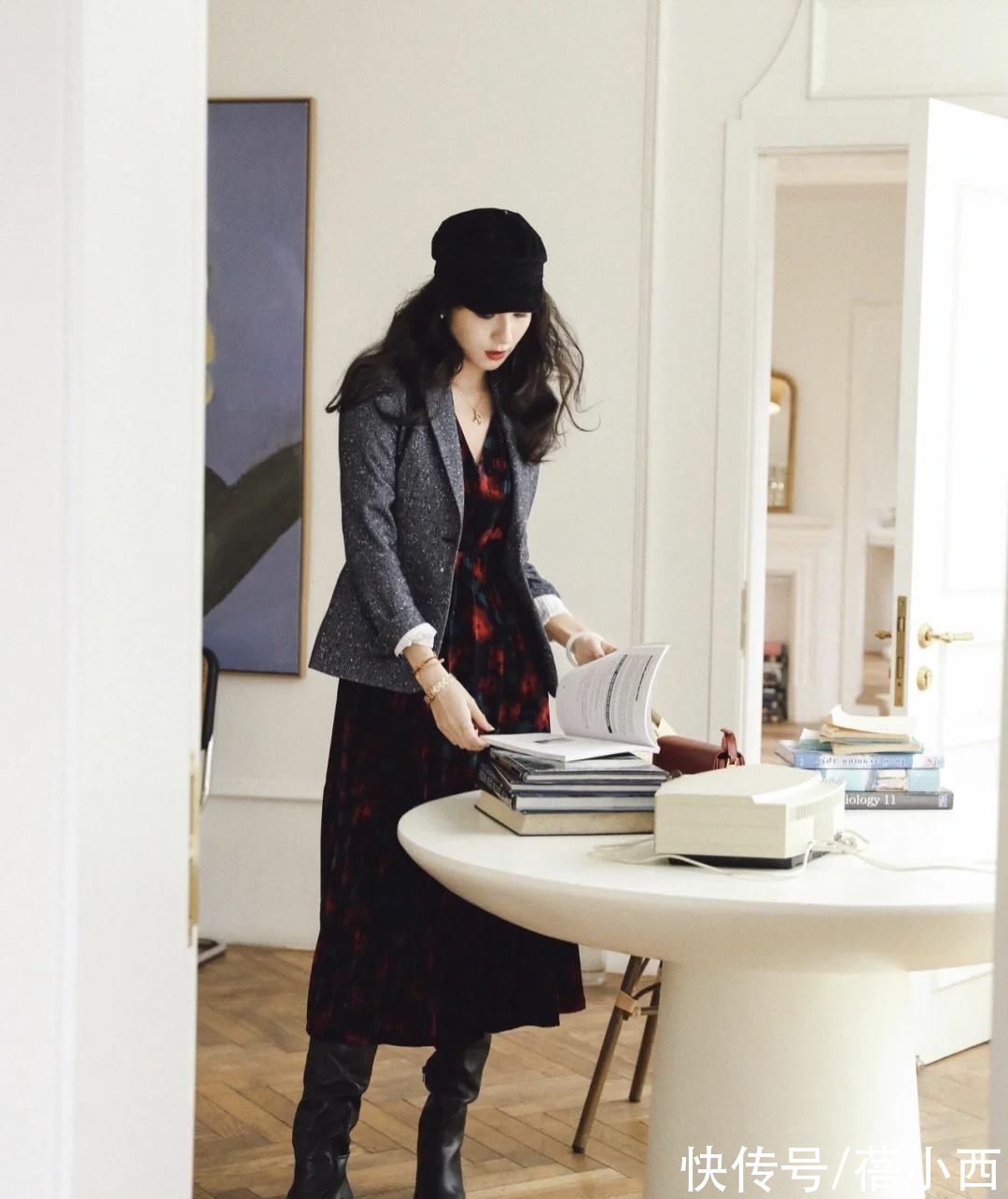 垫肩|今年还是穿“西装”外套最chic，学博主这样穿，比你想象中更时尚