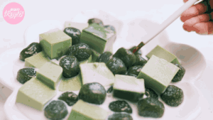 抹茶奶冻阿达籽