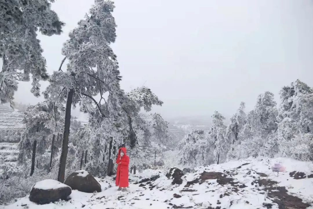 千古神话|千古神话! 天台的天姥山上冰雪等你一万年!