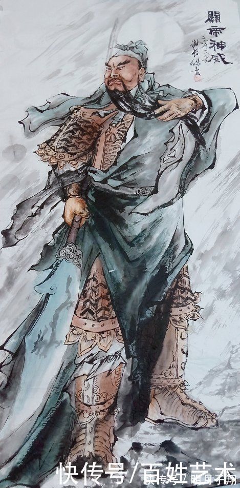 书画家@满山红遍——著名书画家谢长保作品欣赏