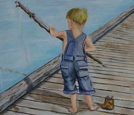 小儿垂钓!他只有4首诗流传于世,这一首短短28字,便让他留名千古!