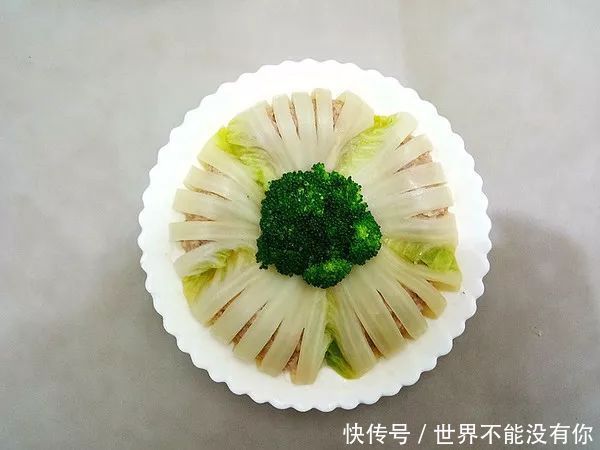 佛手白菜白菜最高级的做法有荤有素有颜值