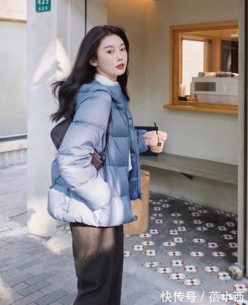 半身裙|原来羽绒服这么穿能优化比例!学会选款和搭配,让你的气质更出众