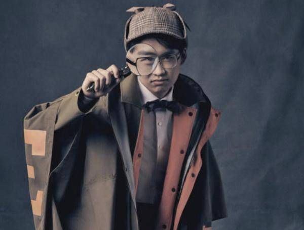 跑男|跑男集体拍杂志封面，唯独蔡徐坤跟大家不一样，名牌鞋子踩在脚底