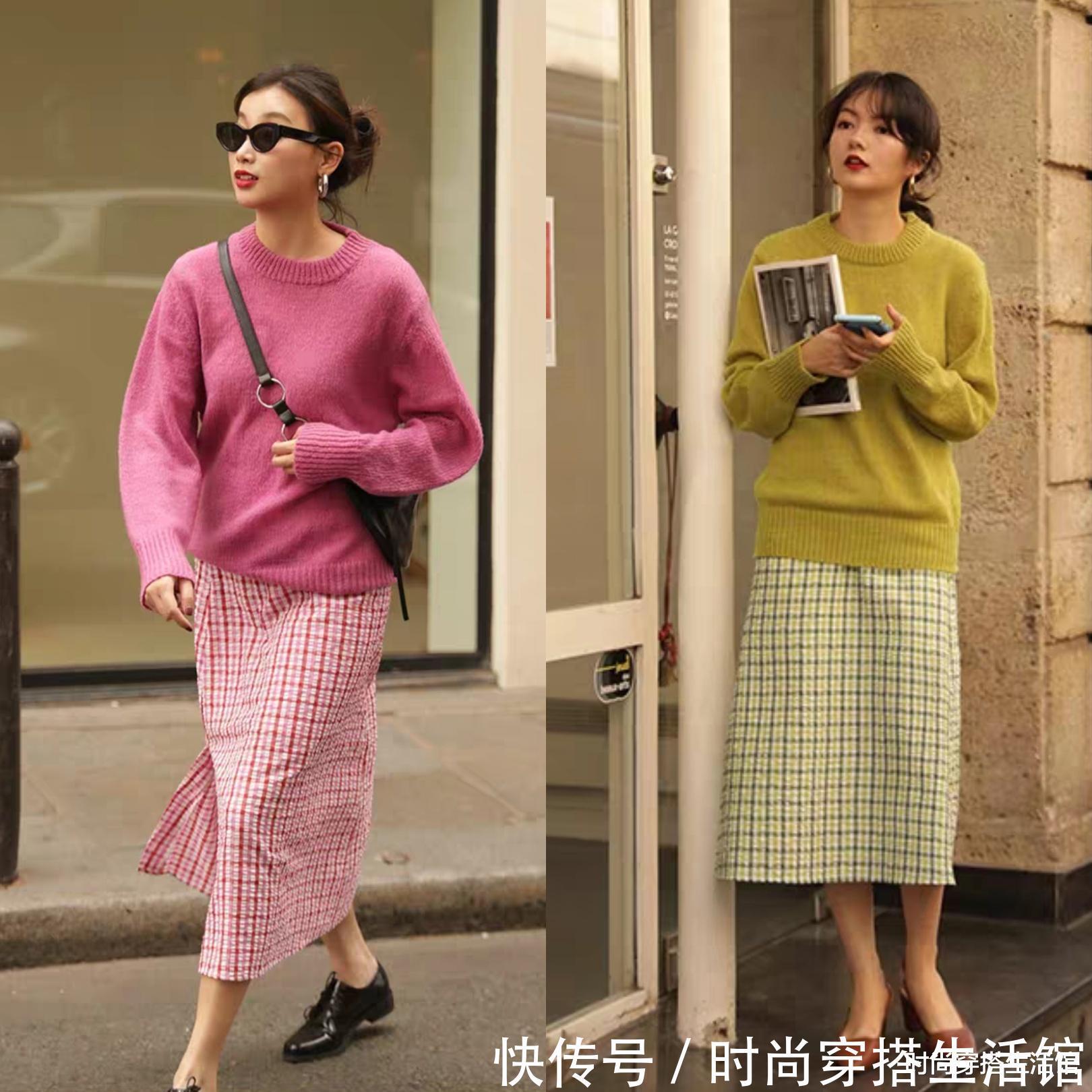 百搭 针织衫怎么穿才时髦?这20套春季穿搭示范,不仅百搭,还不易过时