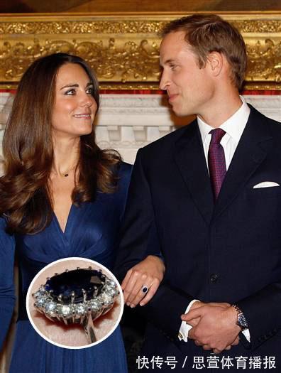 蓝宝石 戴安娜秀的订婚钻戒6万美元就能买到,再看卡米拉的:到底是真爱