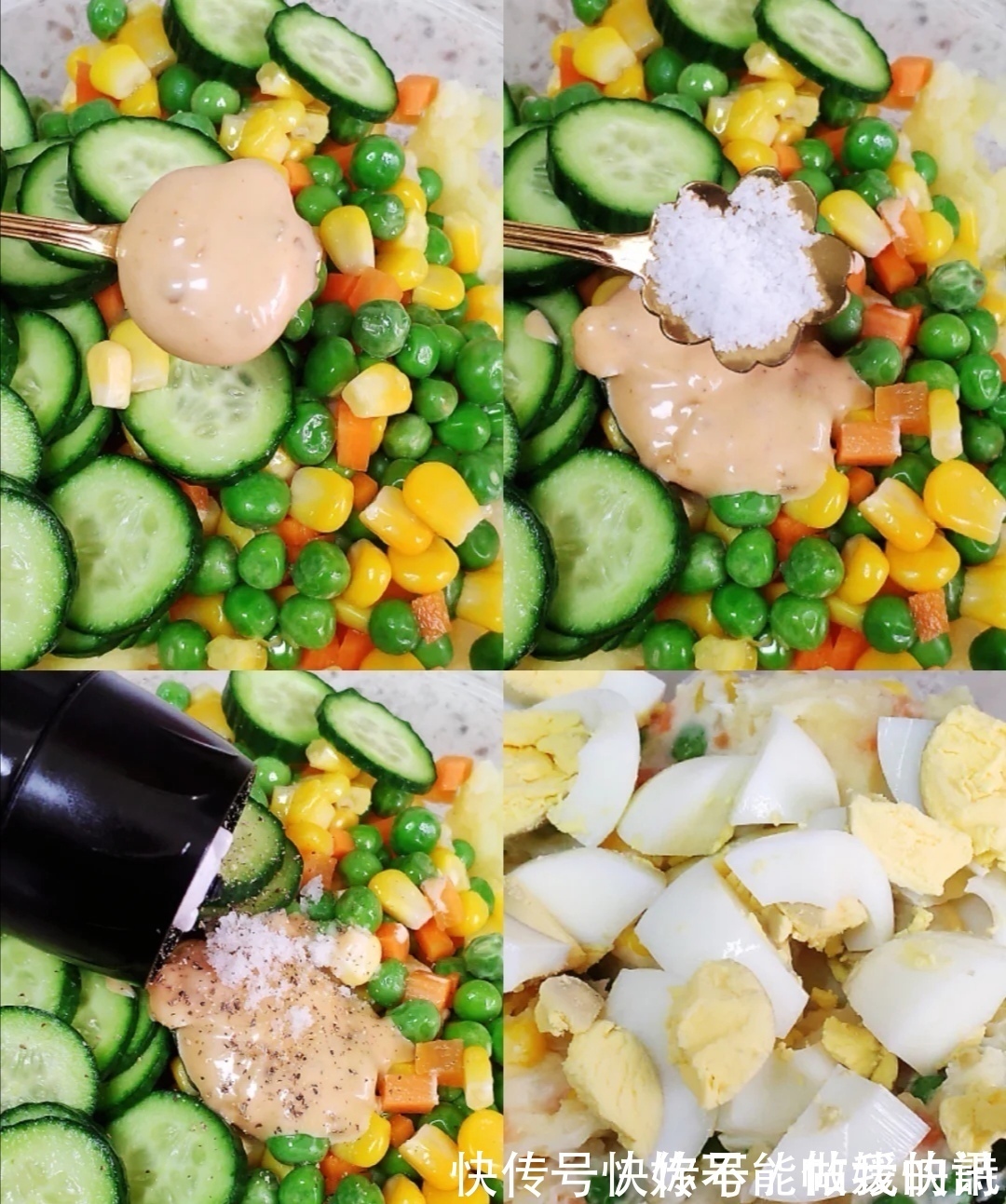 颜值超高的土豆泥沙拉,减肥又美味,错过再等一年