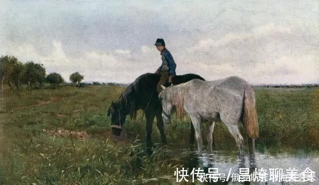 莫夫@荷兰画家，海牙画派的代表人物~梵高妹夫的风景油画作品欣赏