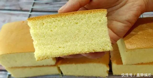 古早味蛋糕最經典的作法,不坍塌不裂开,绵软细致,好吃又解馋解饿