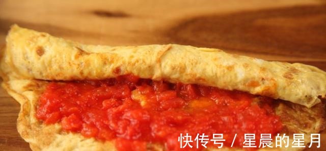 番茄粒|1个西红柿，1个鸡蛋，教你做开胃早餐饼，软糯鲜香有营养！