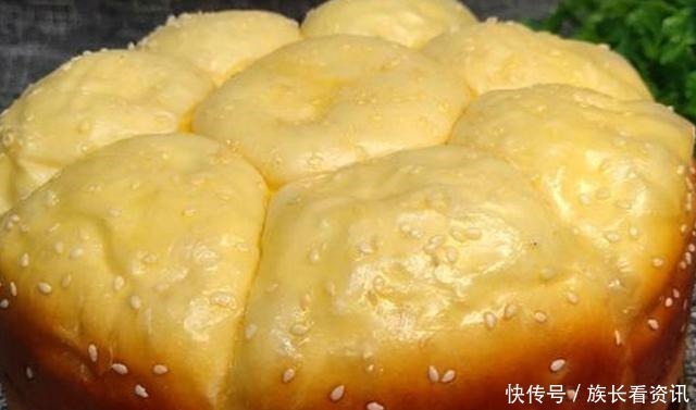 苹果|家里有苹果和面粉，就能做面包，不用烤箱，做法简单，香甜又松软
