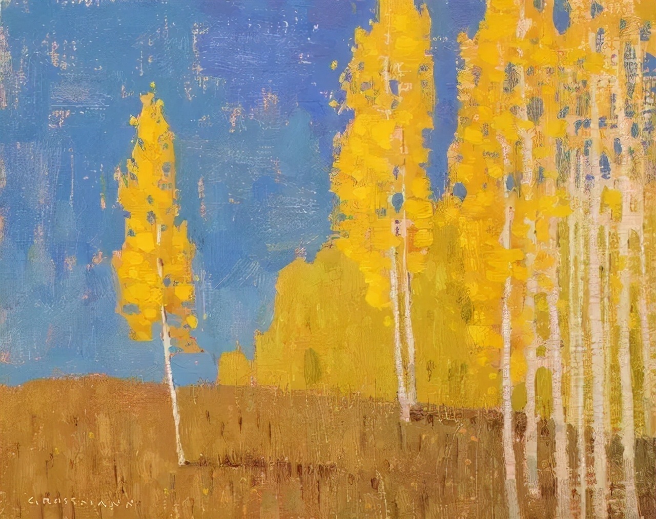 回味无穷#他的风景画面简单到极致,有人说他太偷懒了!