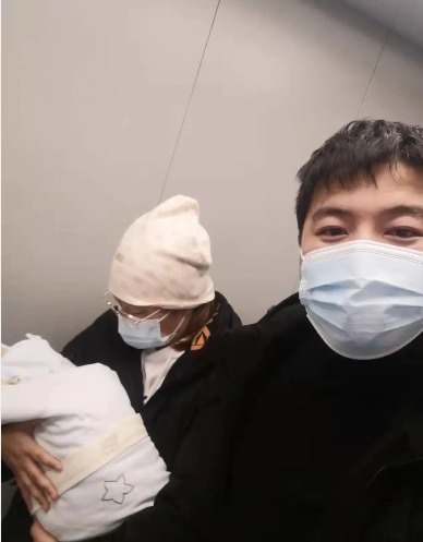 产妇|庄河产妇隔离到旅顺,生个8斤重的大胖小子