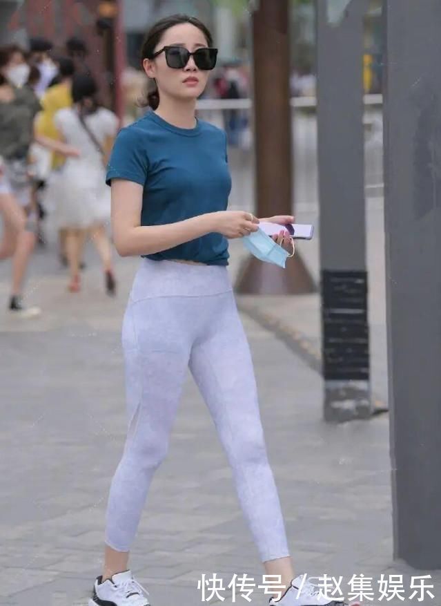 腿粗怎么穿好看别再穿裙子了,打底裤陪你“玩转”夏日