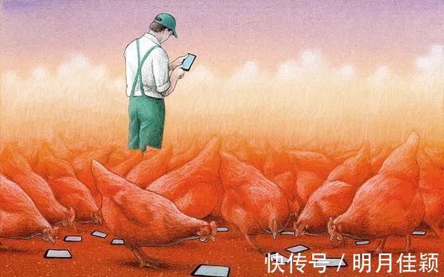 两只小鸟|10幅生动的插画,描绘出现实真面目,第10幅竟然画了个女鬼