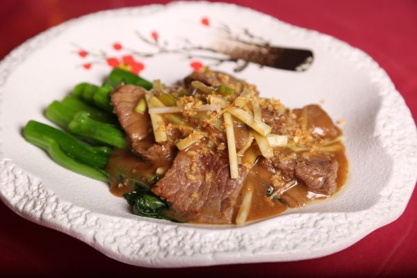 黄牛肉|碧绿蠔油牛肉