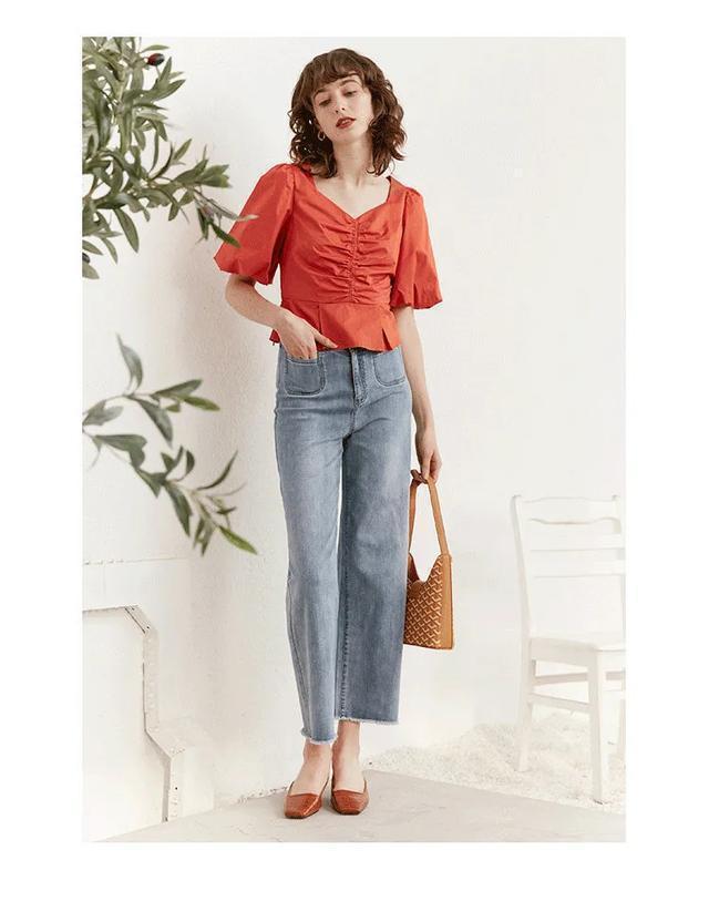 直筒牛仔裤|什么样的牛仔裤,能让腿粗的女生都爱不释手