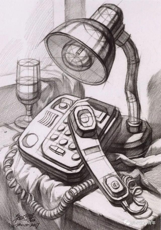 结构$画素描结构那么枯燥为什么还要画?这样想你就错了?