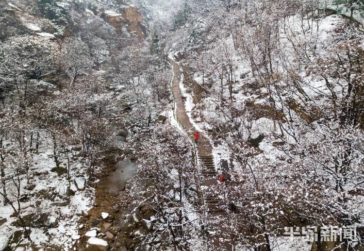 北九水|九水入冬首场雪，银装素裹尽妖娆