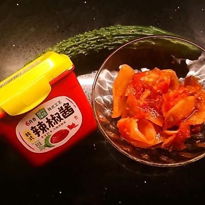 低盐无油韩式辣萝卜#暖冬酱在手,嗨吃部队锅#