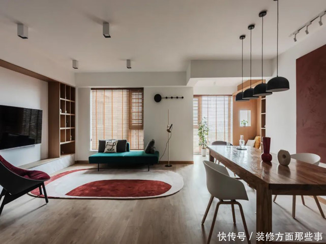 乳胶漆|淡雅素净的设计,让136m2的有了诗意的气息