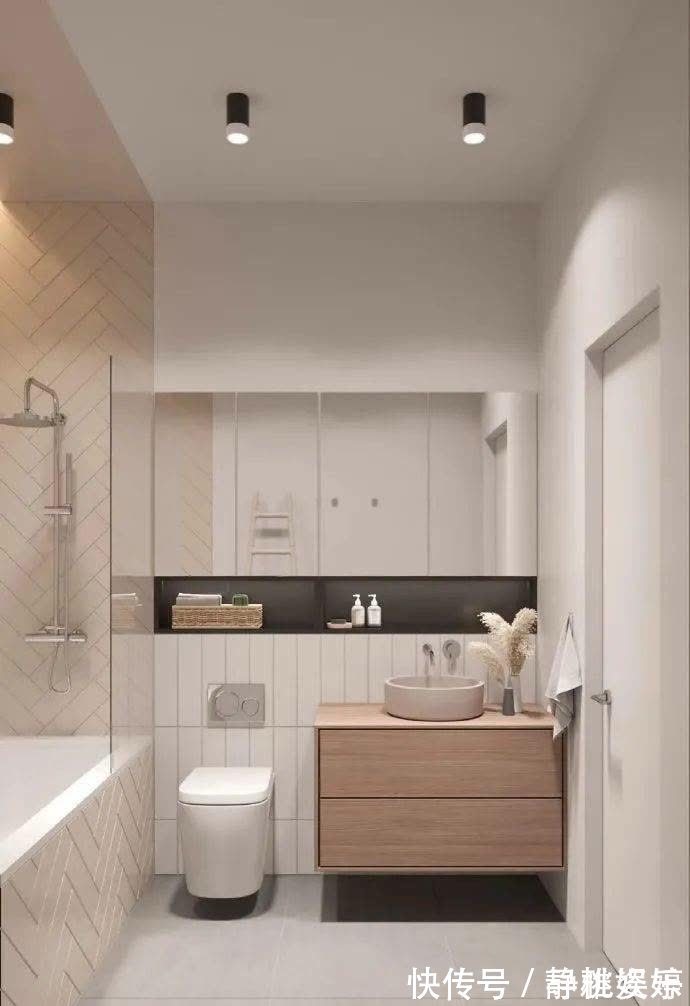 实木|参观邻居的小两居,一进门就被玄关迷住了,薄荷绿点缀空间真清爽