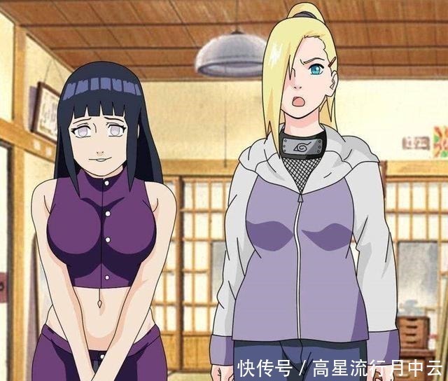 鸣佐|火影主角们互换造型后,鸣佐毫无违和感,雏田的衣服则有点不合身!