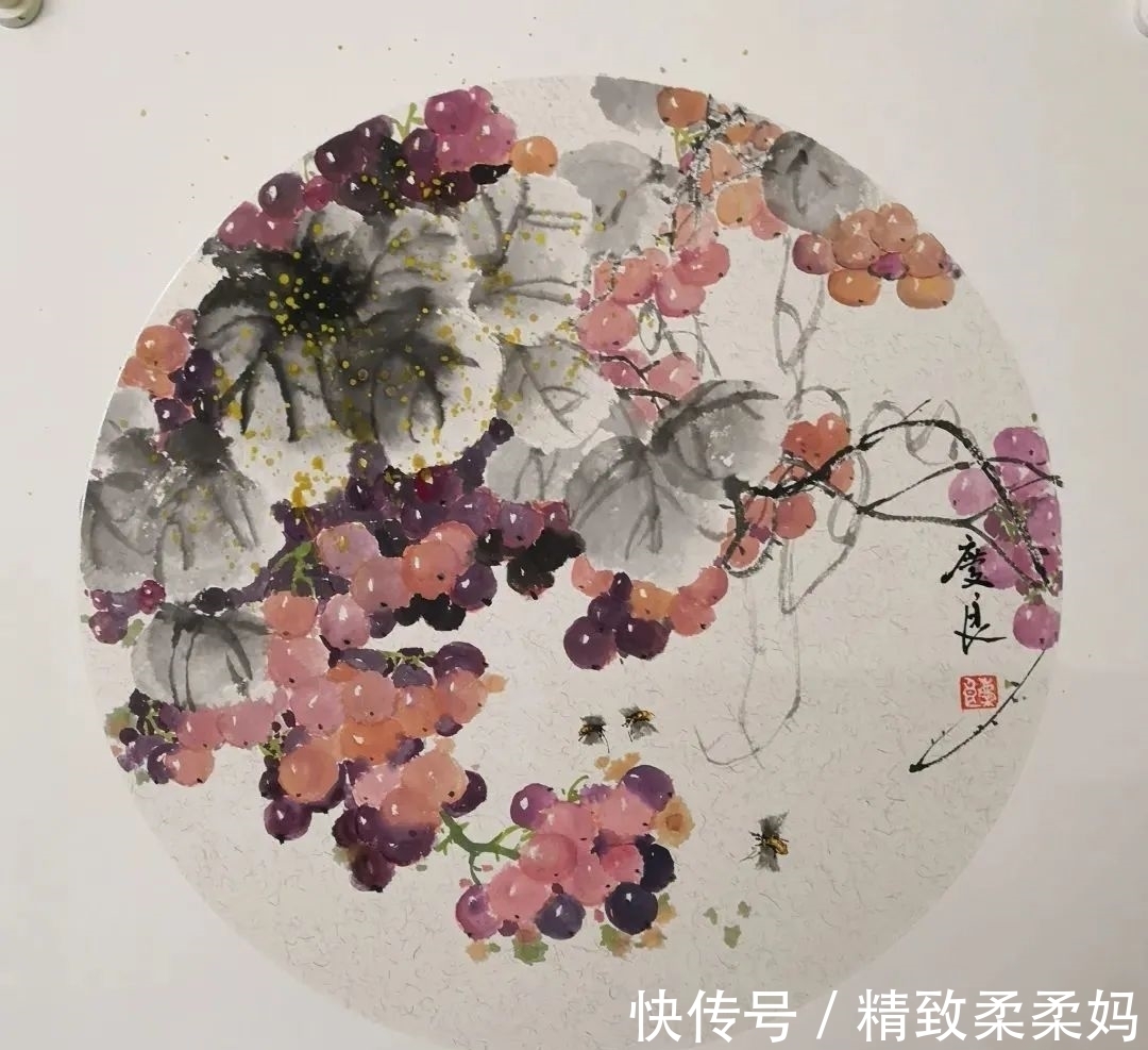 花嗖嗖#蒋庆良画作欣赏2