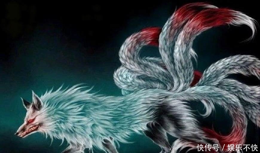 九尾狐:古代传说中的奇兽,退一步是狐,进一步是人,且是美人