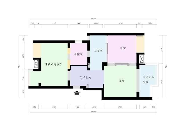 户型|90平方米这样设计，空间简约线条流畅，享受舒适的家居生活