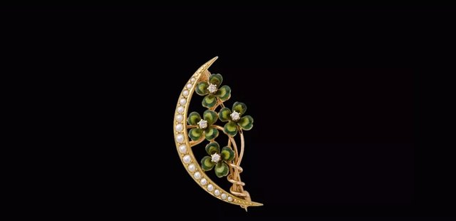 四季永恒之美系列珠宝:叶片图案