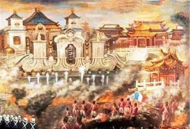 圆明园|火烧圆明园的历史真相，为何会有大批老百姓进进出出？