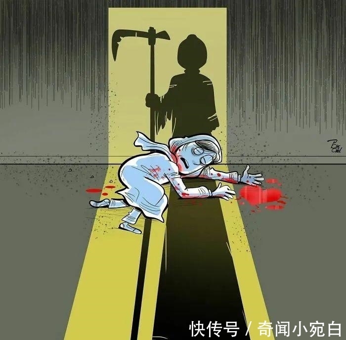 插画作品|17幅描绘人性的插画,赤裸裸的现实,刺痛我们的神经