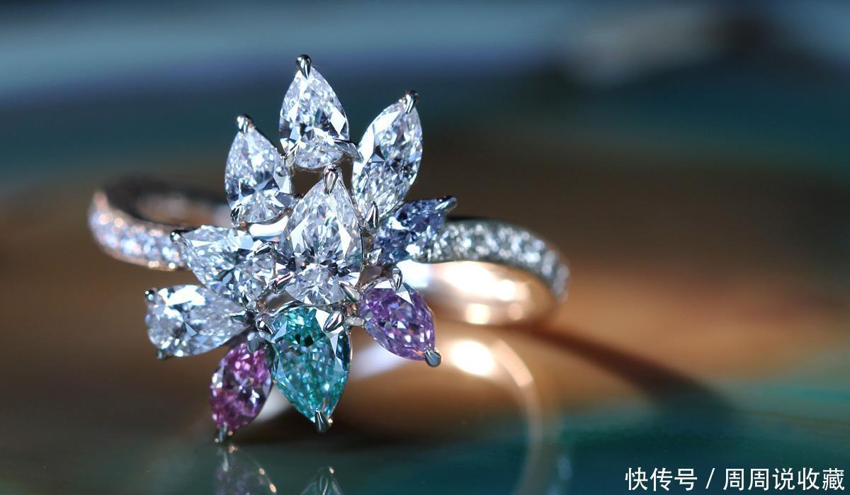 彩色钻石为什么很少有圆形,两条原因