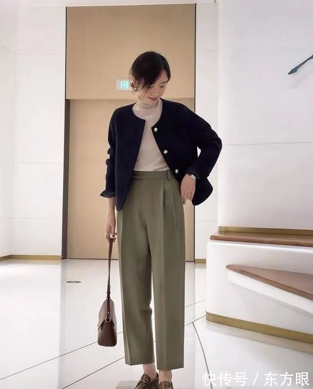 干练 降温后怎么穿西装才洋气?试试这些知性干练的搭配,女强人最爱