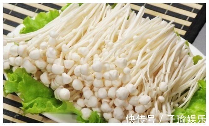 金针菇|想长寿先排毒,四种食物经常吃,营养丰富,滋补身体,试试看