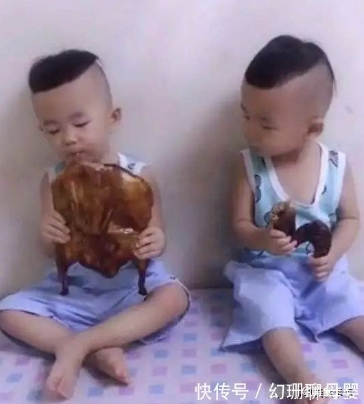 龙凤胎|刚买的烤鹅消失了,进房一看把母亲逗乐了,被俩活宝偷走了!