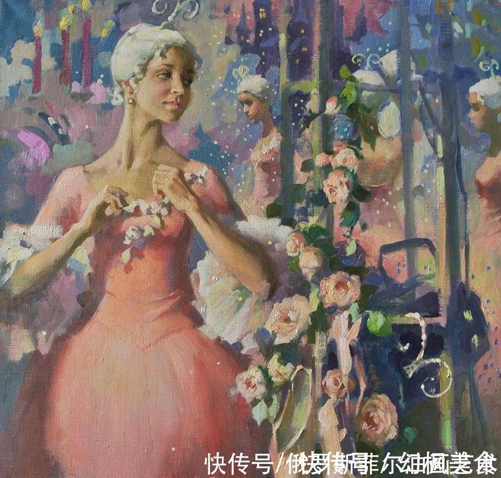 沃斯特雷佐娃！俄罗斯画家阿纳斯塔西娅·沃斯特雷佐娃漂亮油画作品欣赏