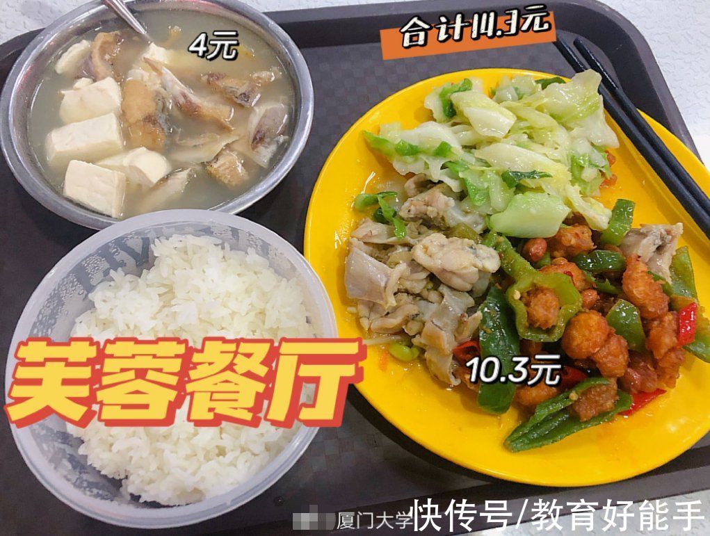 泡菜|在韩留学生晒“食堂饭菜”，清汤寡水难以下咽，网友直呼太可怜了