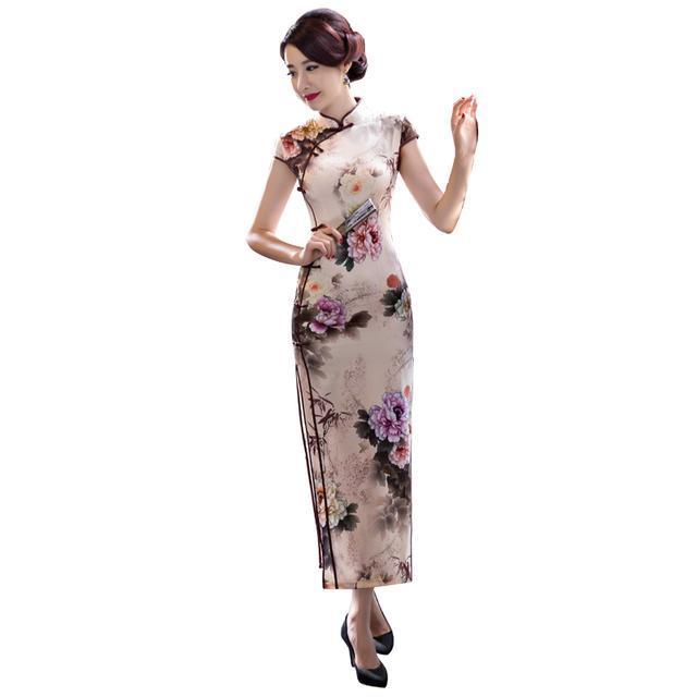 女人味|改良旗袍连衣裙,独具女人味