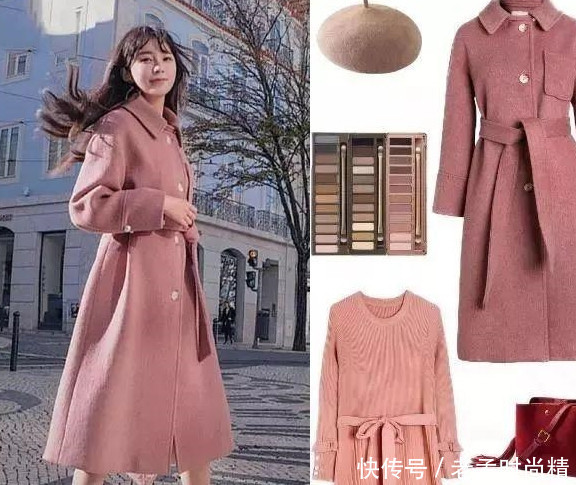 女人穿大衣自然光腿才好看, 当然备上光腿神器, 不能老寒腿