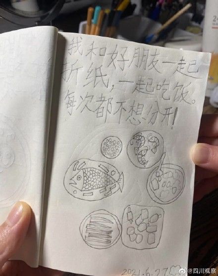 小女孩$可可爱爱！小女孩的日记本太治愈了