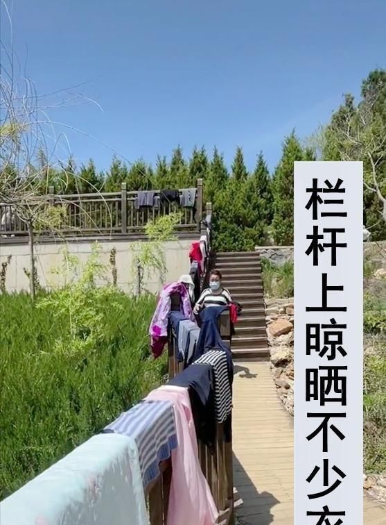 文强|辽宁：大妈们在景区洗床单，游客随即举报：污染大海