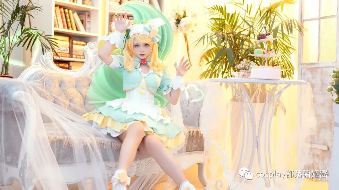 cos:王者荣耀妲己女仆咖啡cos正片@封忱