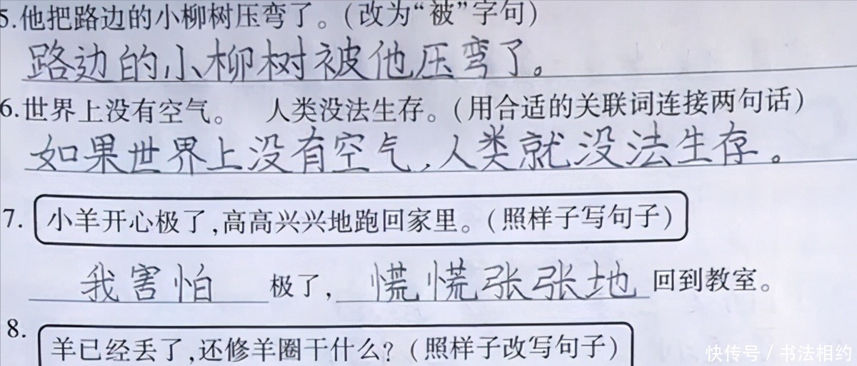 家长晒三年级学霸99分培优卷，字迹堪比“教科书”，老师赞叹不已