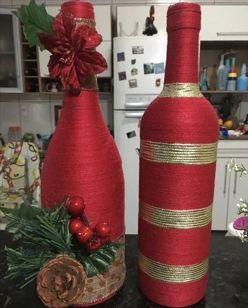 改造|DIY手工制作这是我见过最棒的酒瓶改造方案,好漂亮