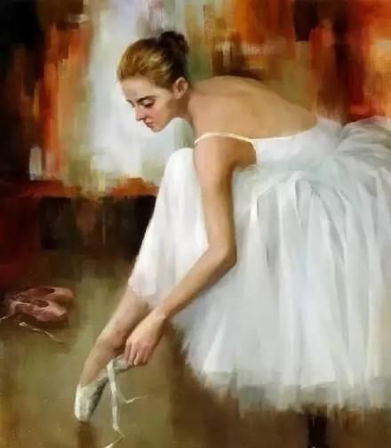 中国艺术&美国华裔画家将国画意境融入人体油画,展现出别样之美